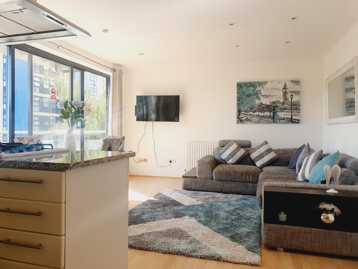 Luxury Canary Wharf Apartment With Free Parking Londres Exterior foto